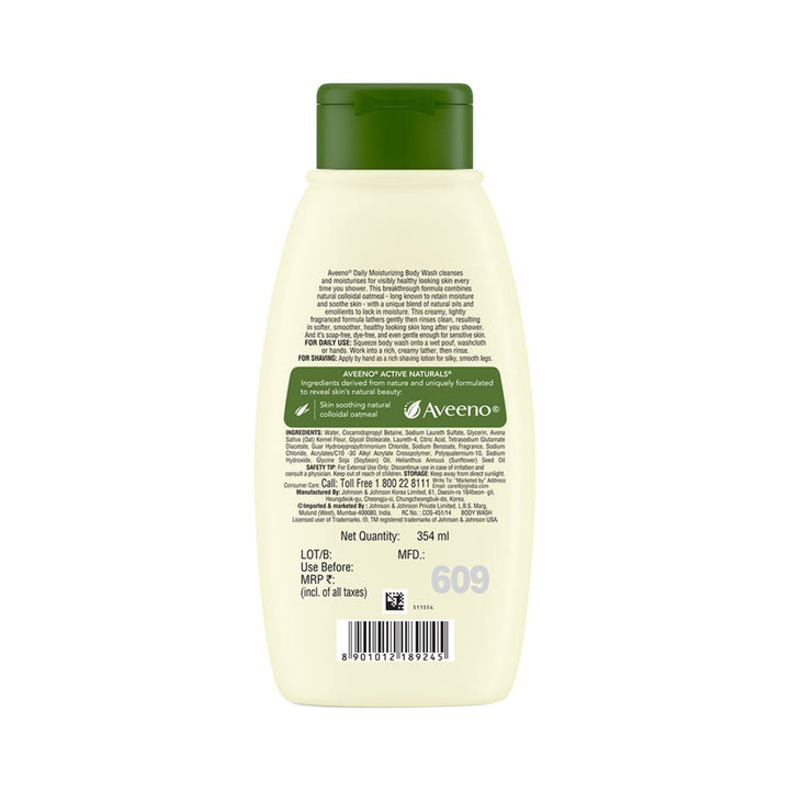 Aveeno Daily Moisturizing Body Wash, 354ml