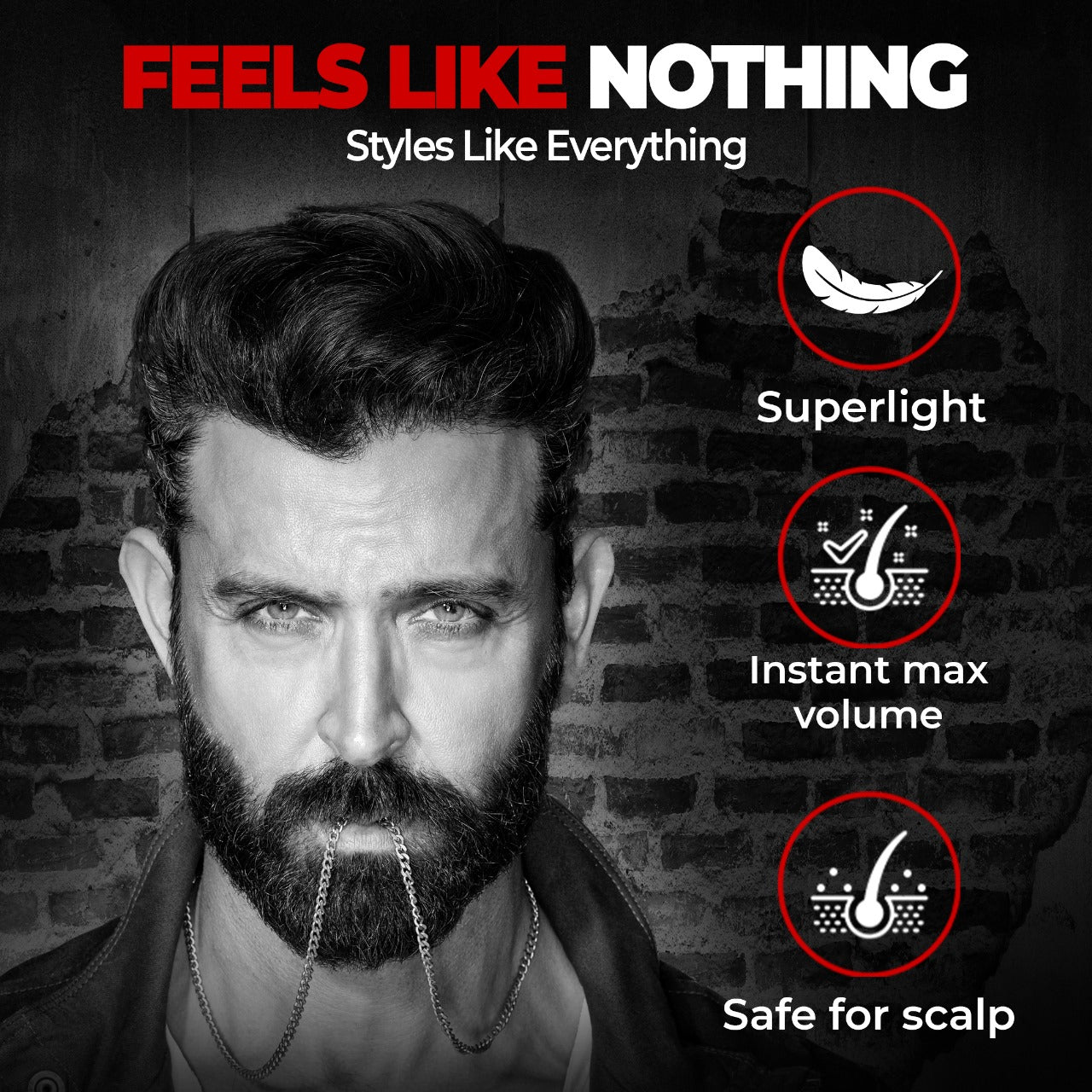 Beardo Max Volume Powder Wax – Open Dispenser