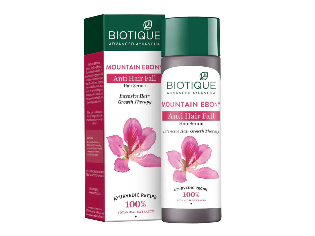 Biotique Mountain Ebony Anti H-F Serum 120ml - House of Ateeq
