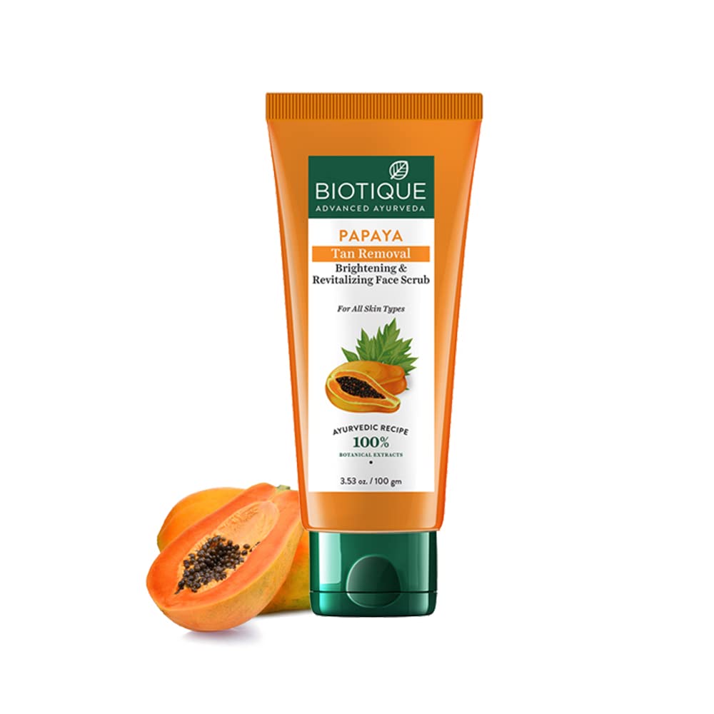 Biotique Papaya Tan Removal Face Scrub 100gm2