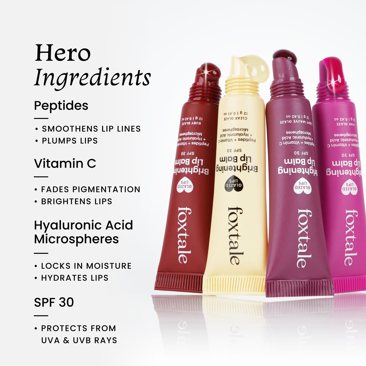 Foxtale Brightening Lip Balm SPF 30 | Kit of 2 | Fades Pigmentation & Brightens Lips in 15 Days4