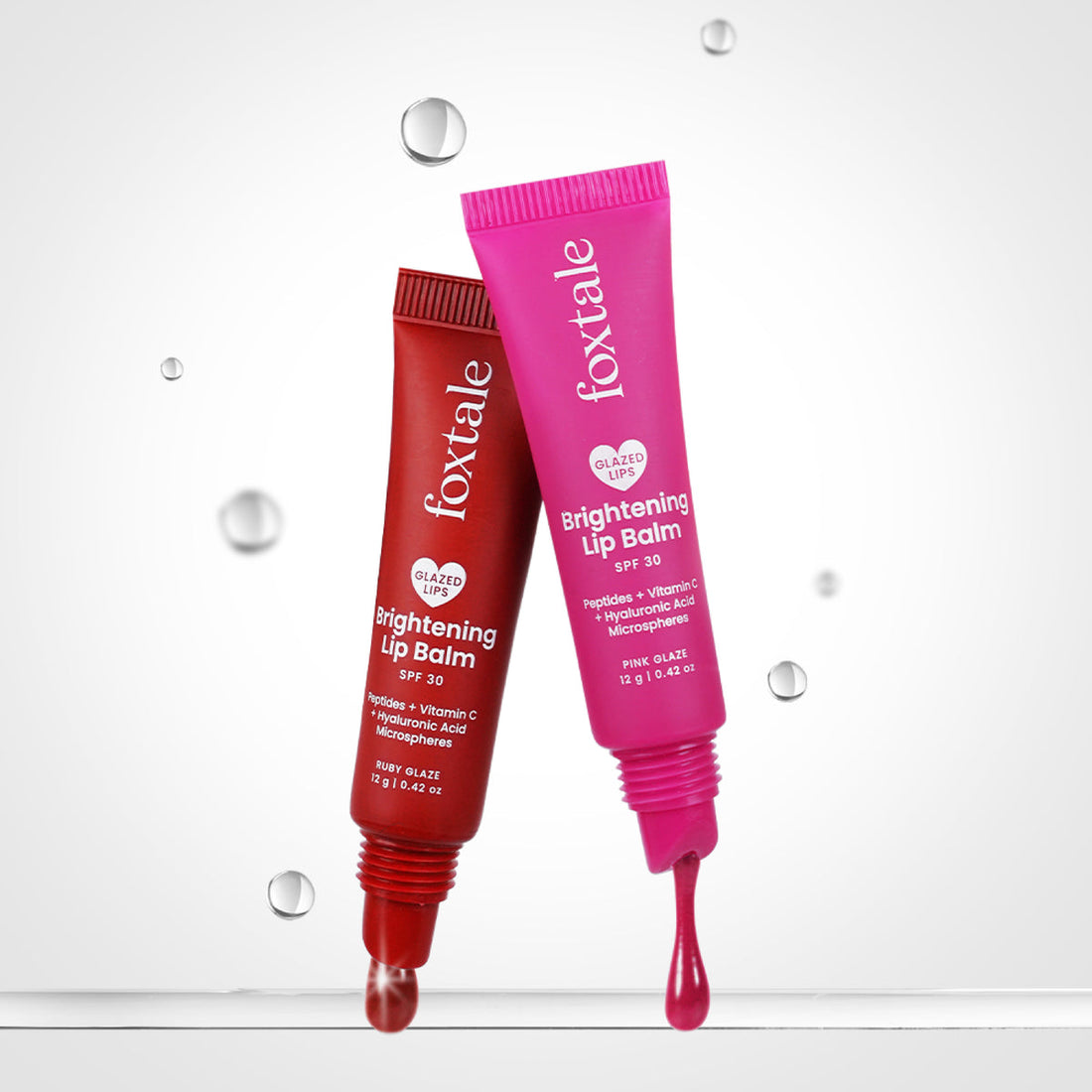 Foxtale Brightening Lip Balm SPF 30 | Kit of 2 | Fades Pigmentation & Brightens Lips in 15 Days