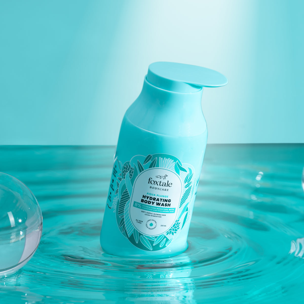 Foxtale Hydrating Body Wash for 24-hour Hydration & Soft, Supple Skin, 250ml