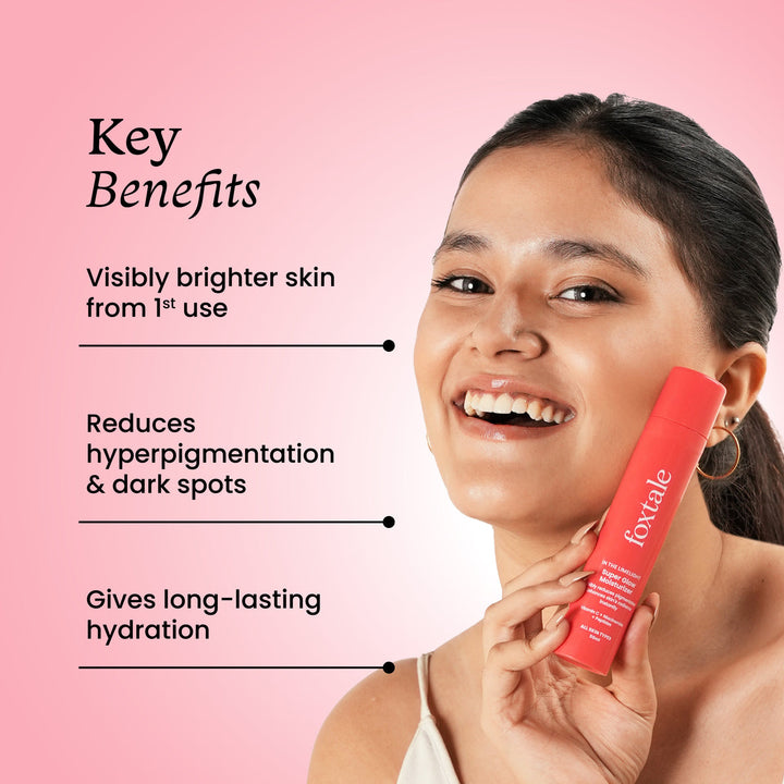 Foxtale Super Glow Moisturizer With Vitamin C, Niacinamide, & Peptides for a Long-lasting Glow, 50ml2