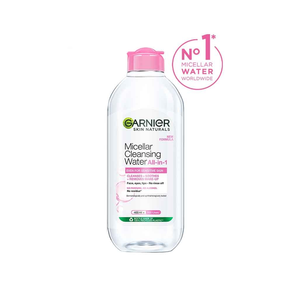 Garnier Micellar Cleansing Water Pink 400ml - House of Ateeq
