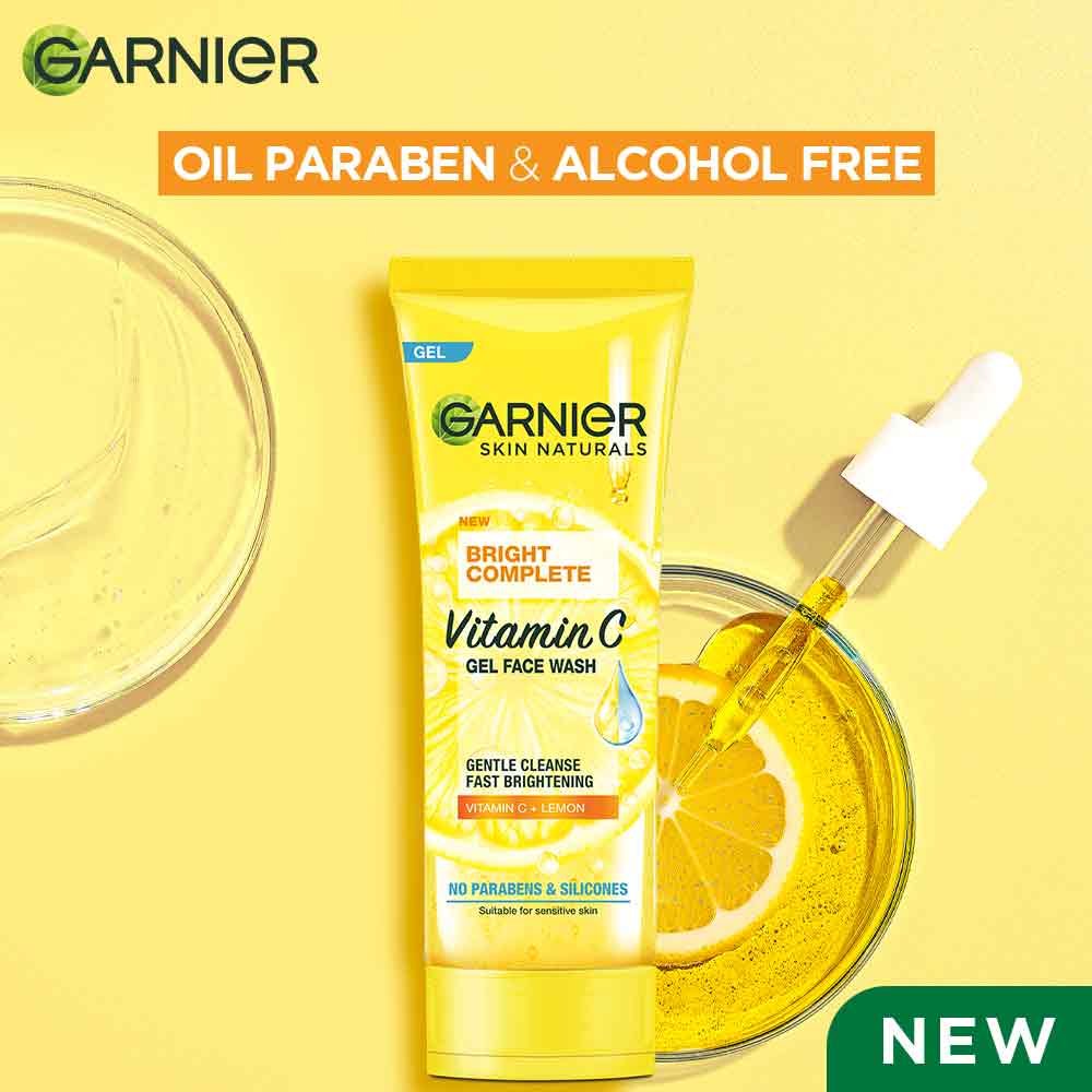 Garnier Gel Facewash Lather Demo on Hand