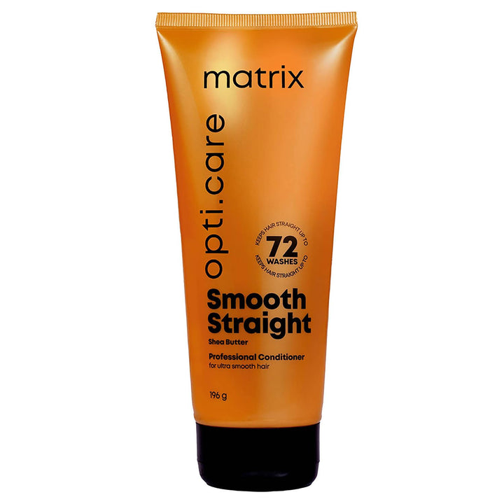 Matrix Opti.care Smooth Straight - Shea Butter Professional Hair Conditioner (196g) - House of Ateeq