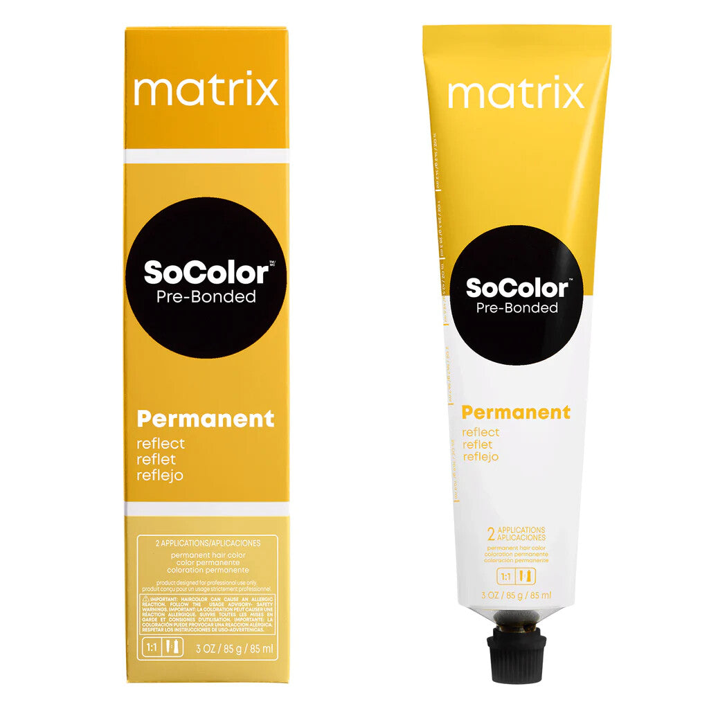 Matrix SoColor SR hair color tube with box packaging