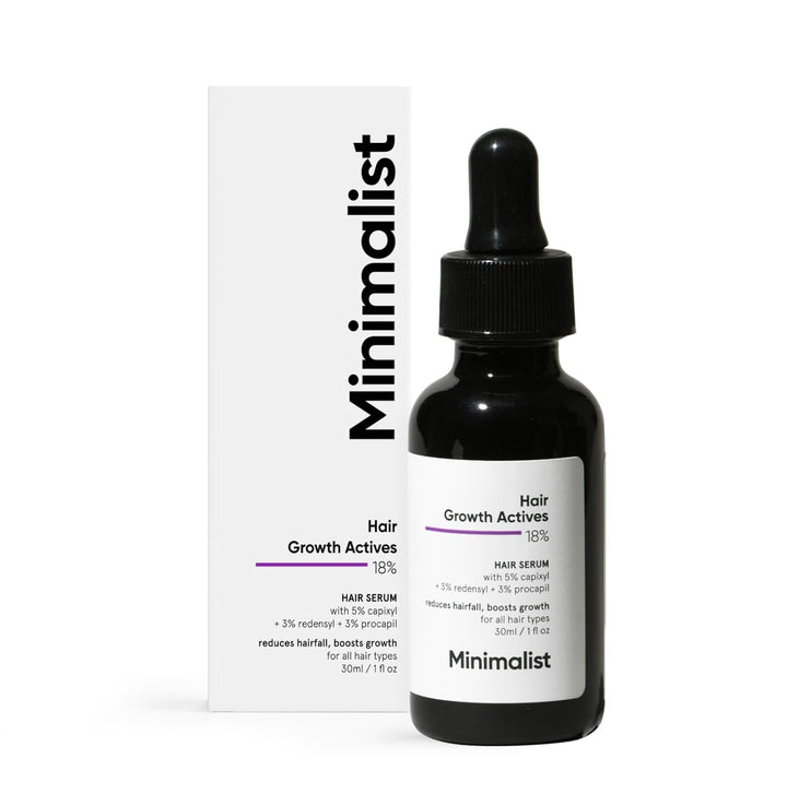 Minimalist Hair Growth Actives Hair Serum, 30ml - House of Ateeq