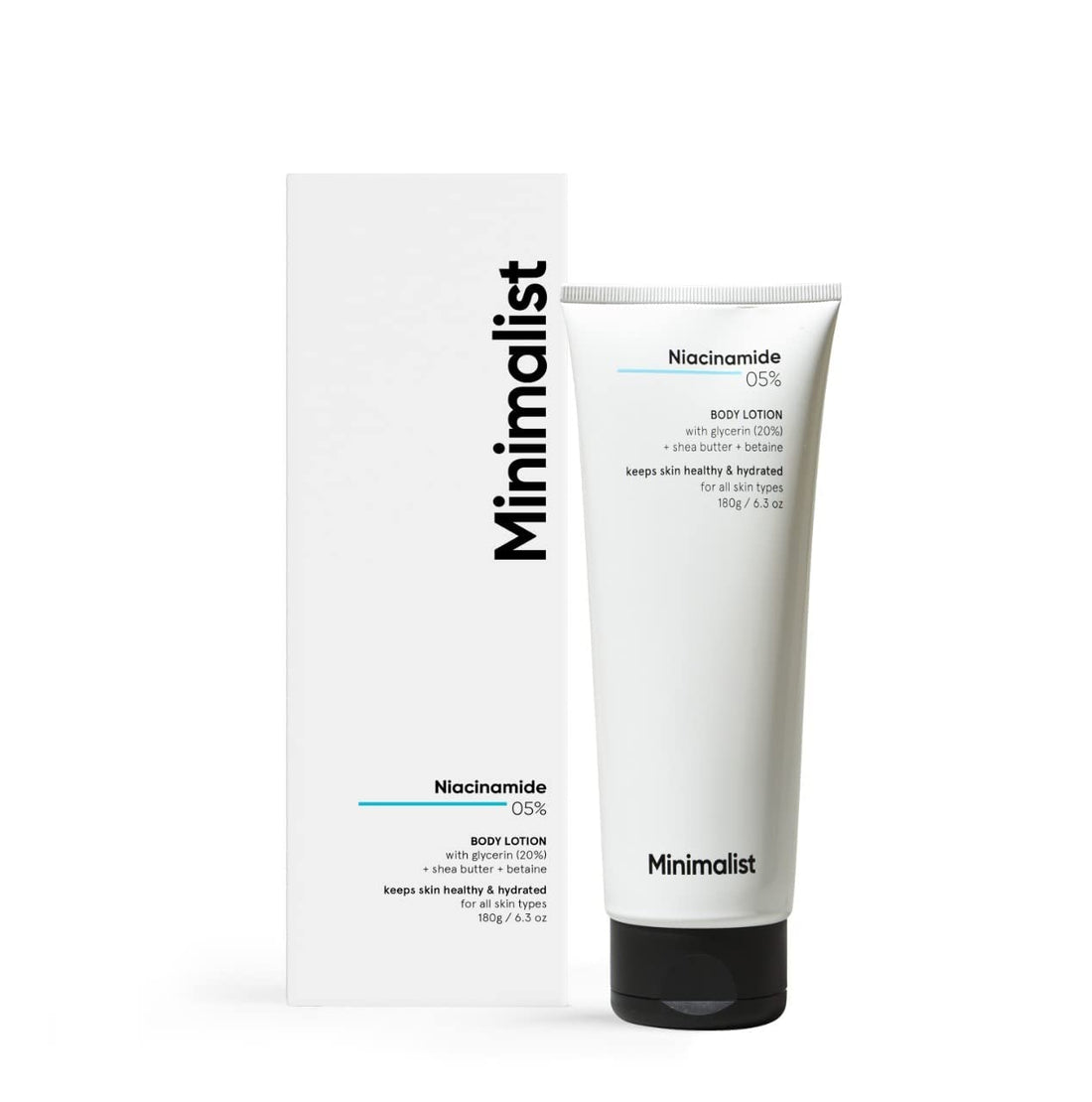 Minimalist Niacinamide 5% Body Lotion, 180g - House of Ateeq