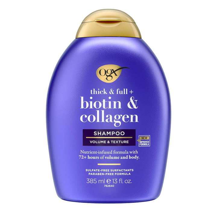 OGX Biotin Collagen Shampoo, 385ml - House of Ateeq
