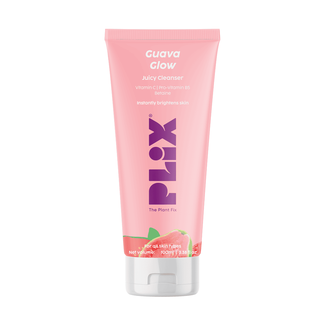 Plix Guava Glow Vitamin C Brightening Face Cleanser – 100ml