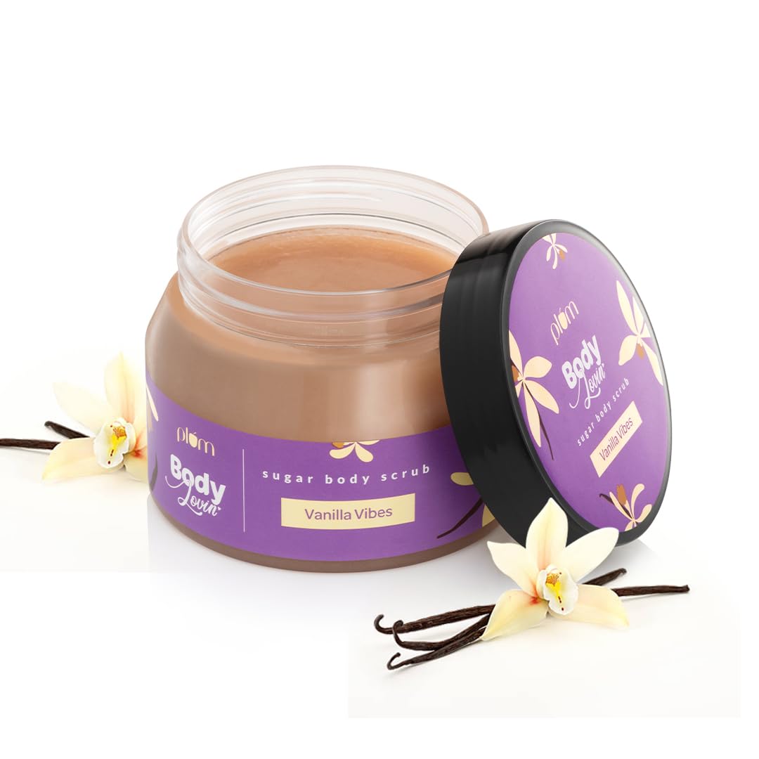 Plum Body Scrub Vanilla Vibes - House of Ateeq