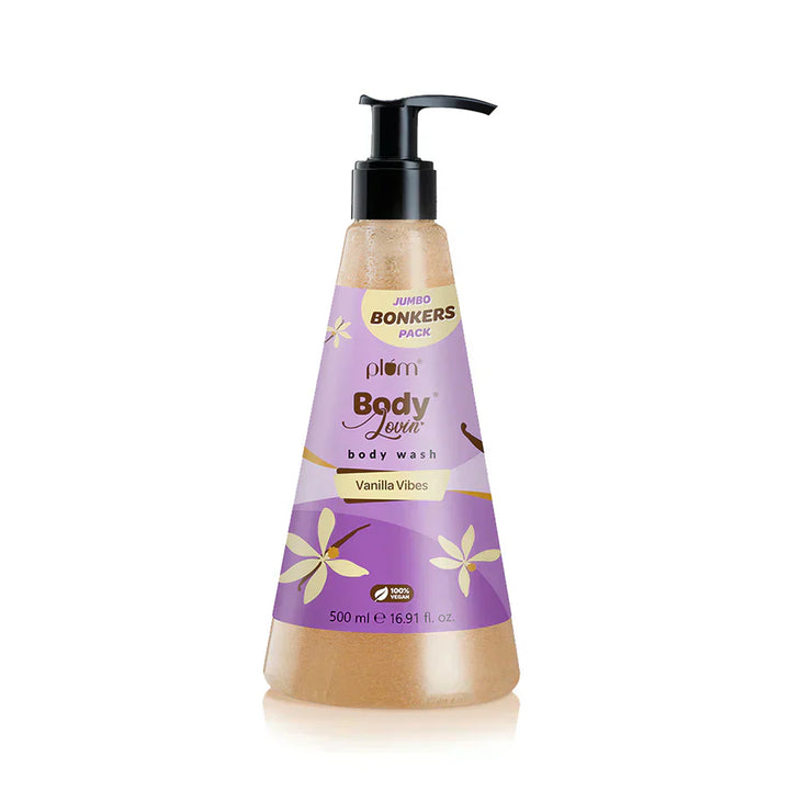 Plum Vanilla Vibes Shower Gel - House of Ateeq