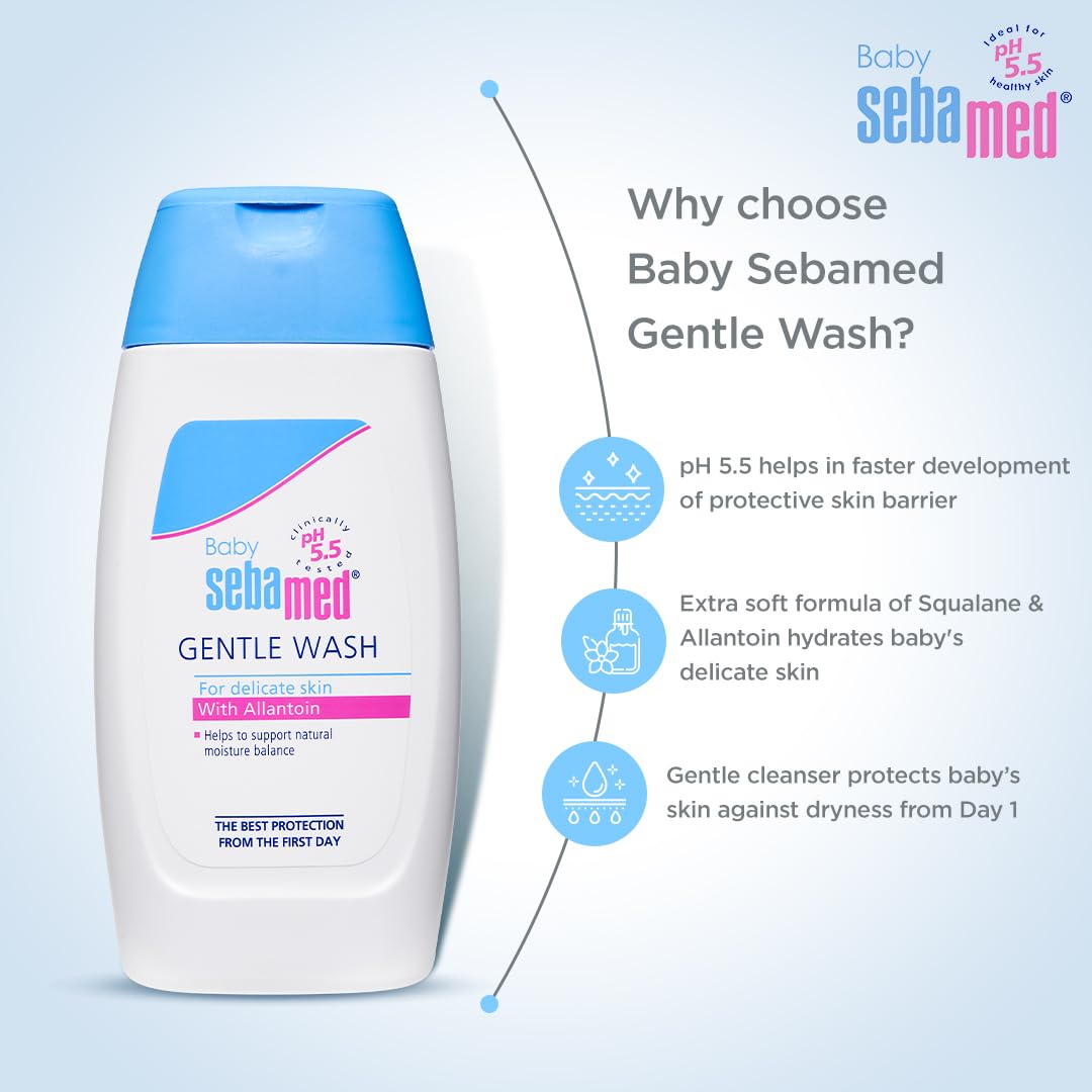 Sebamed Baby Gentle Wash, 200ml