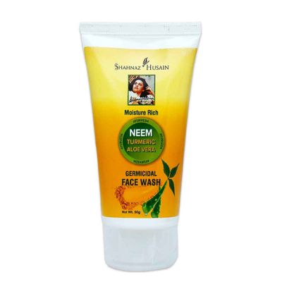 Shahnaz Husain Neem-Turmeric Face Wash, 50g - House of Ateeq