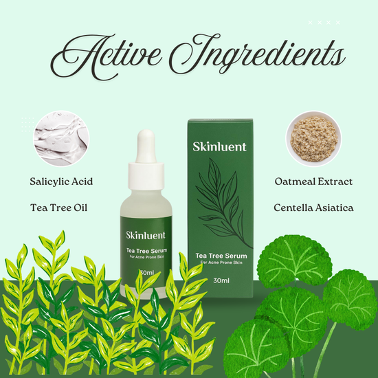 Skinluent Tea Tree Face Serum, 30ml
