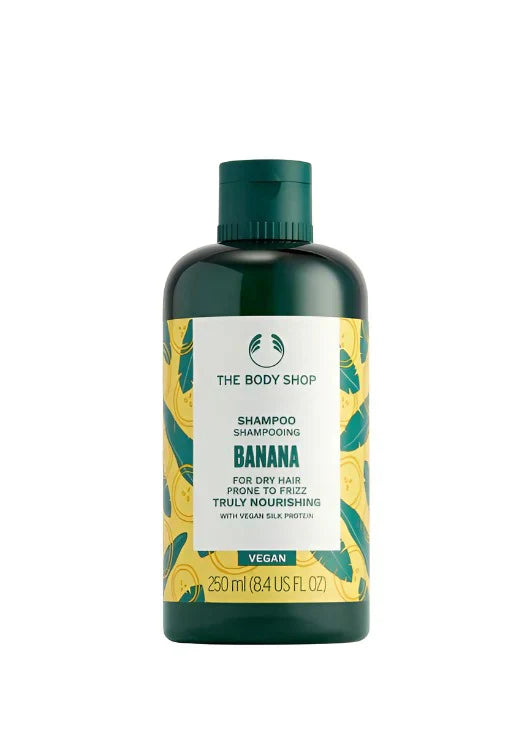 The Body Shop Banana Truly Nourishing Shampoo, 250ml - House of Ateeq