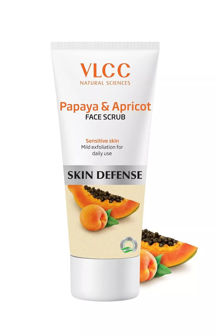 VLCC PAPAYA & APRICOT SCRUB 80G - House of Ateeq