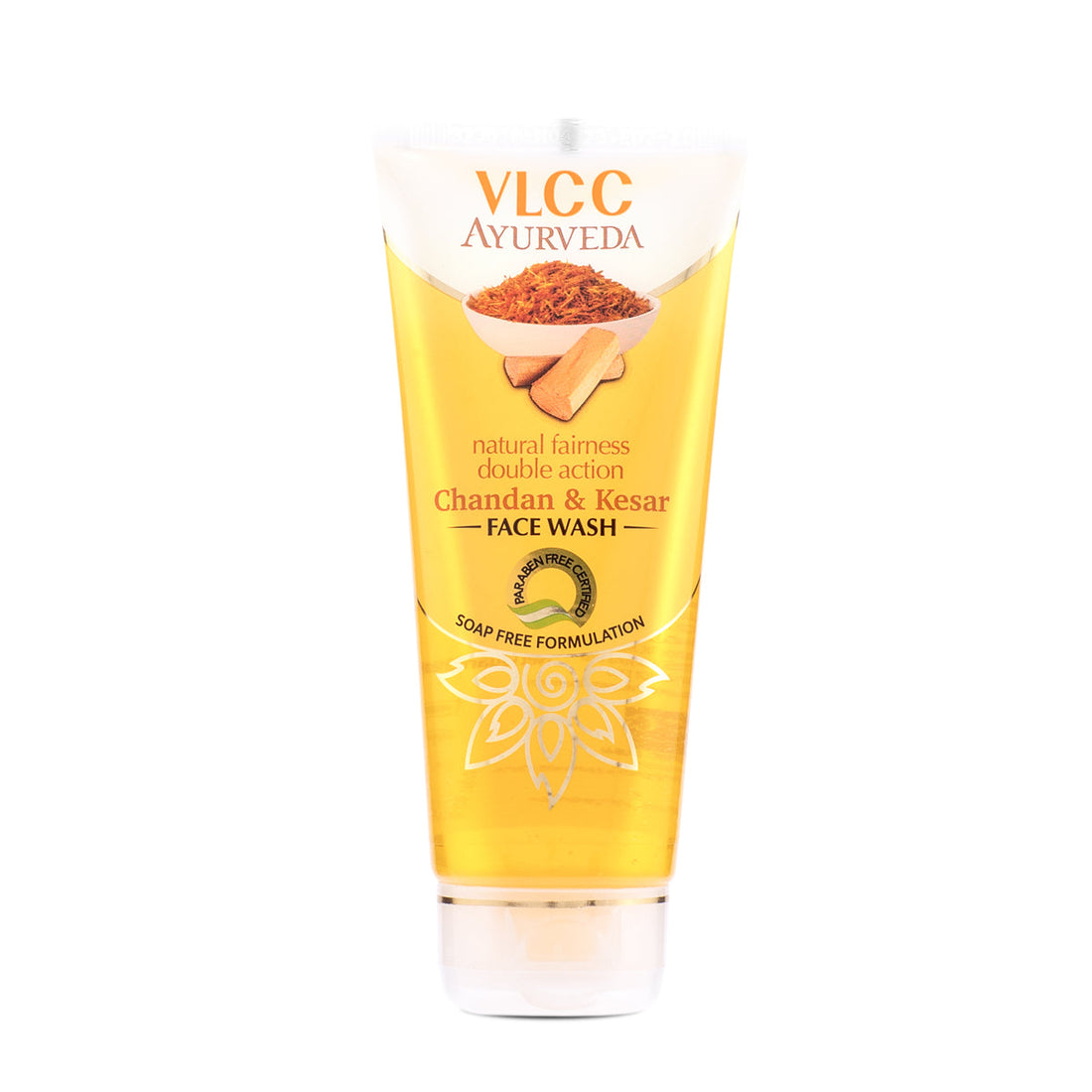 VLCC Ayurveda Natural Fairness Chandan & Kesar Face Wash - 100 ml