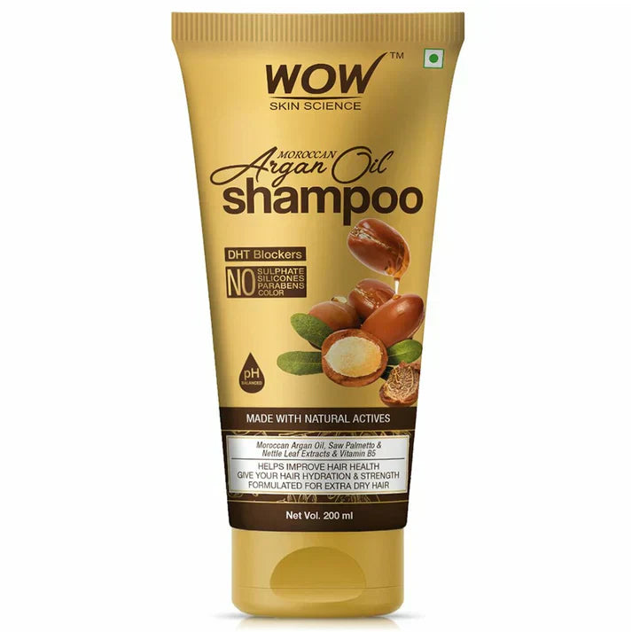 Wow Moroccan Argan Oil Shampoo, 200ml - House of Ateeq