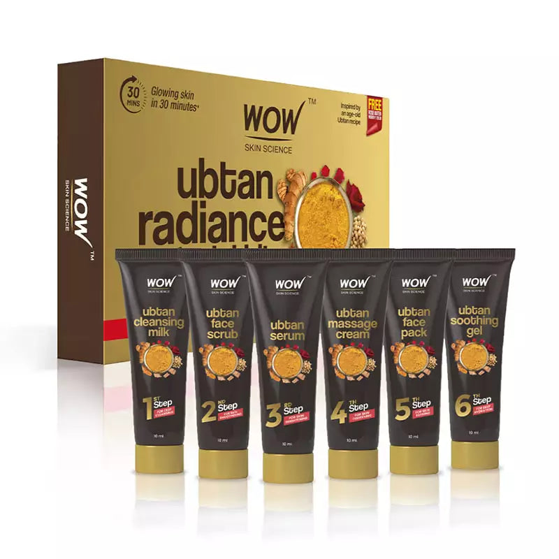 Wow Ubtan Radiance Facial Kit - House of Ateeq